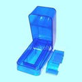 Blue Rectangular Watch Box 1