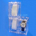 Can overlap Transparent watch box