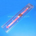 plastic Transparent long watch box