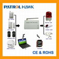 Patrol Hawk G12 Industry Household GSM Intelligent Alarm System - White 2