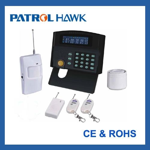 Wireless home alarm system with LCD display and Keypad control (PH-G50B) 1
