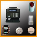 Wireless home alarm system with LCD display and Keypad control (PH-G50B) 2