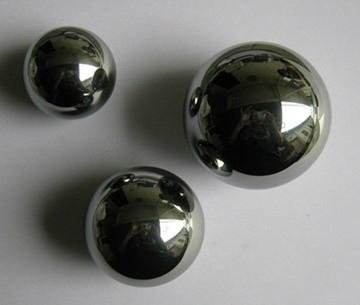 Cemented carbide ball