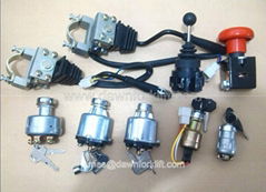 Forklift Ignition switch & Direction switch & Emergency Stop Switch