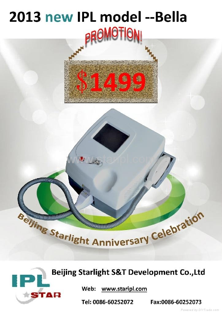 Professional smallest but Powerful ipl Hair removal & anti-aging beauty machine  2