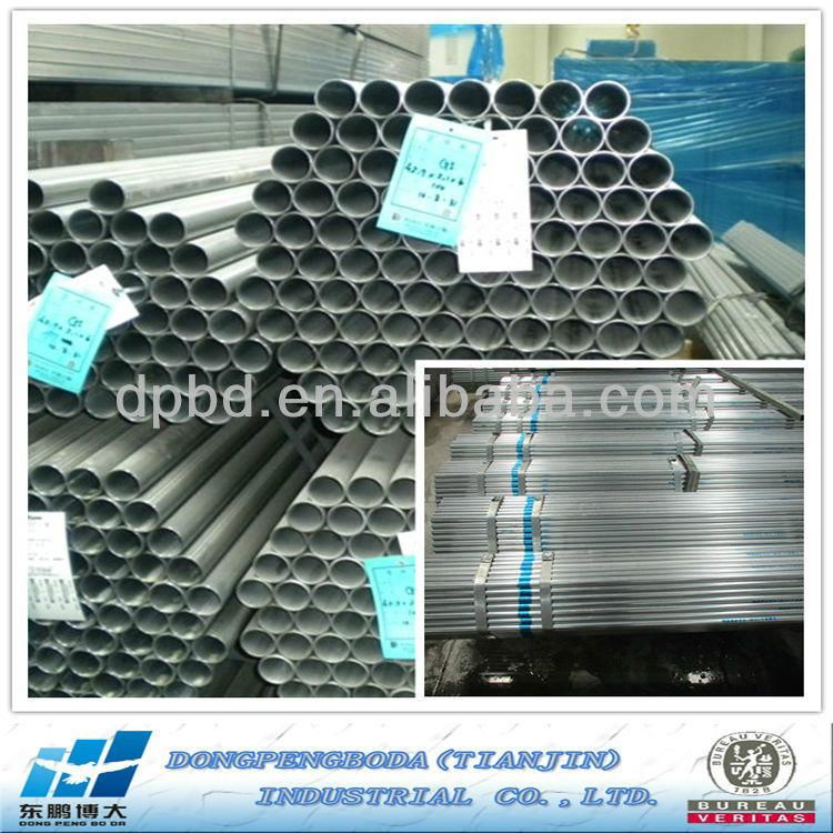 Galvanized round pipe 4