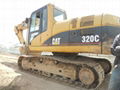Used excavator Caterpillar 320C 1