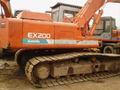 Used excavator Hitachi EX200 4