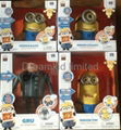 Despicable Me 2 ME2 Minion Tim Talking Laughing Singing Action Figure Doll NEW