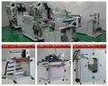 Automatic roll to roll screen printing machine