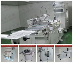 Automatic reel material screen printing machine