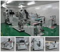 Automatic reel to reel adhesive label screen printing machine made in Xiamen