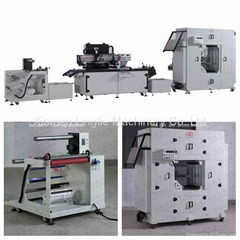 Automatic electronic appliances nameplate silkscreen printing machine