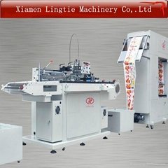 Automatic non-woven leather screen printing machine with factory price