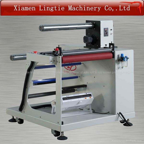 Automatic Electronic logos Nameplate reel type silk screen printing machine 2