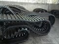 Construction rubber track