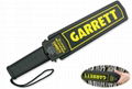 garrett metal detector for personal security inspection