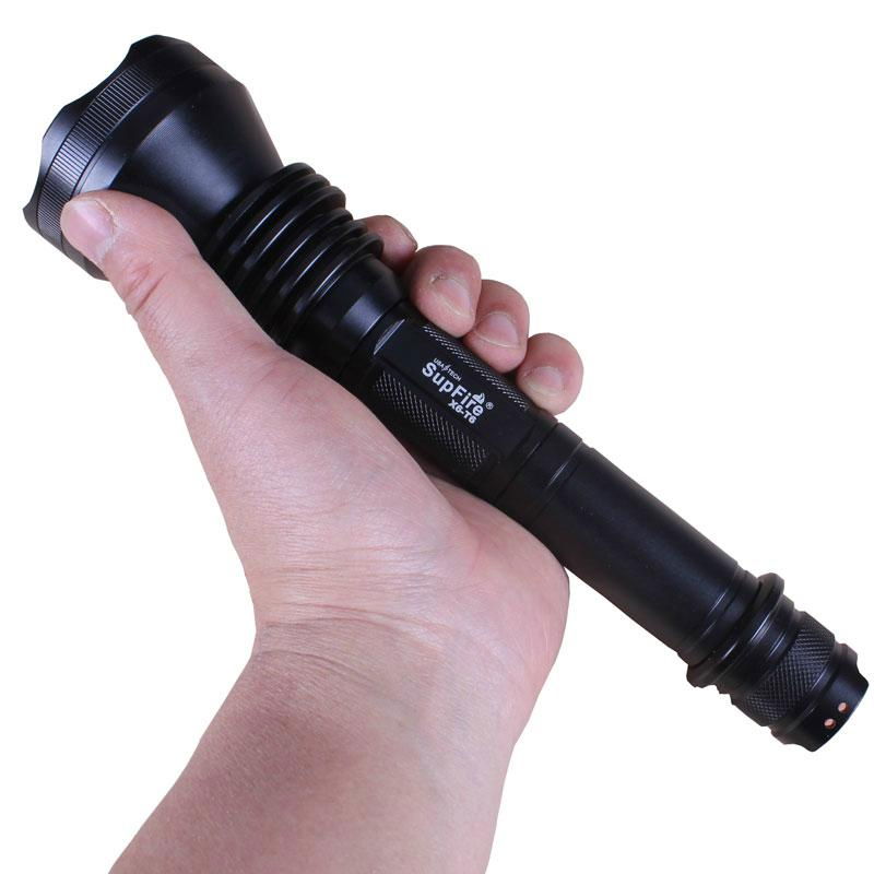 Shenzhen SupFire X6 high power led torch 4