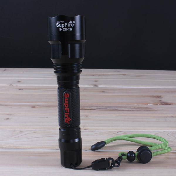 SupFire C8-T6 waterproof led flashlight 4