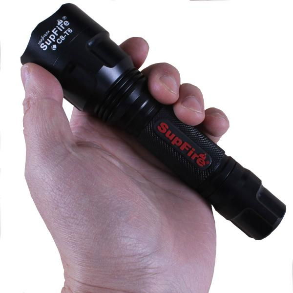 SupFire C8-T6 waterproof led flashlight 5