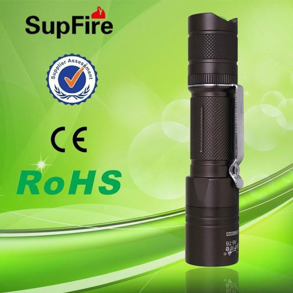 SupFire A6-T6 best tactical led flashlight