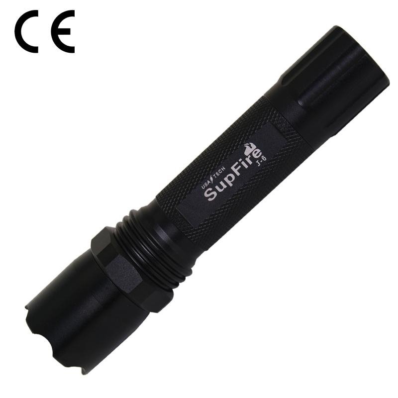 SupFire J6 best tactical led flashlight 2