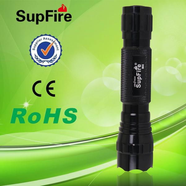 Shenzhen SupFire M4 rechargeable led torch