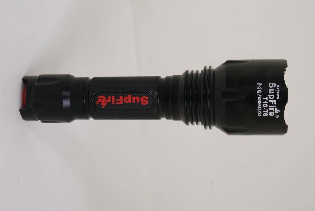 SupFire T10 high lumen flashlight 2