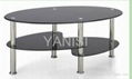 classical glass cara coffee table 1