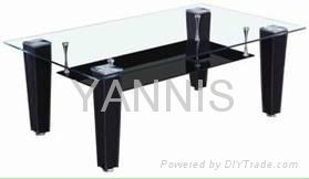 2013 hot seller tempered glass coffee table