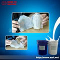 Platinum cured silicone rubber