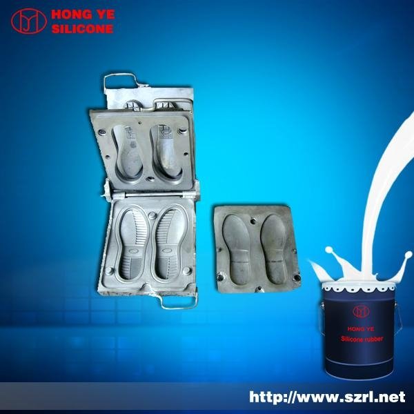RTV silicone for shoe sole mold making 