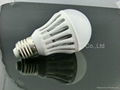 E27 Plastic Shell LED Bulbs 5W 1