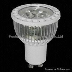 3W GU10 LED Bulb with CE Certification