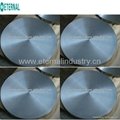 Forged disc for tube sheet and other
