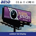 Outdoor electronics advertising led display screen