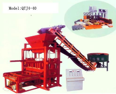 Block brick making machine 2