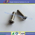 Stainless Steel Torx Drive Csk Flat Head Machine Screws 1