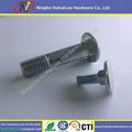 DIN 603 Truss Head Square Neck Galvanized Carriage Bolts