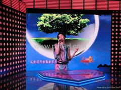 P3.5mm Indoor Black LEDs Die Casting Rental led display