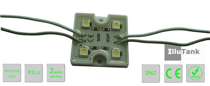 SMD5050 LED signage module light 0.72W