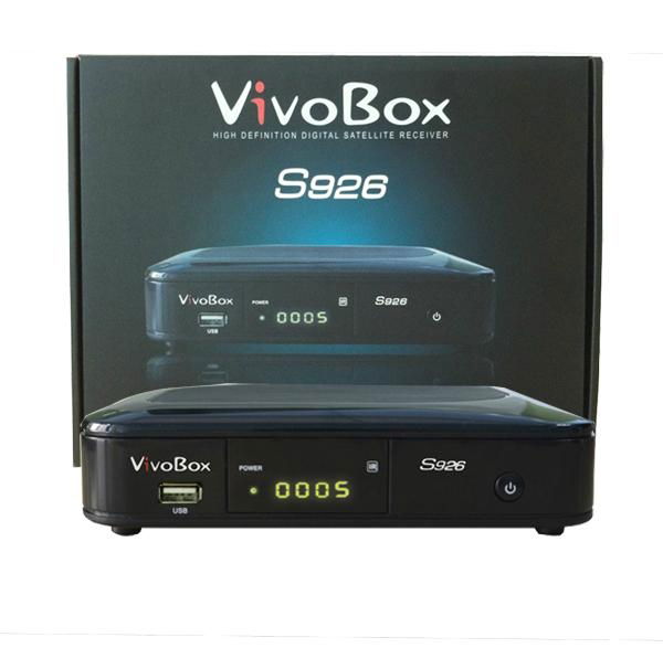 Satellite TV receiver original vivobox s926 twin free sks + iks twin tuner  2