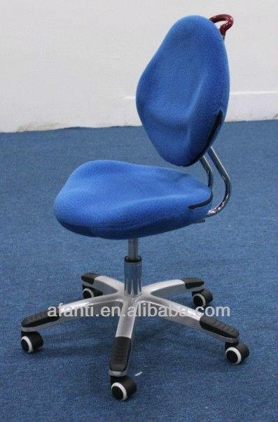 Hardwood & Fabric Swivel Chair for Student & Office (B100) 3
