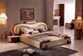 Luxury Leather Soft bed A2006 1