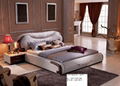 Luxury Leather Soft bed A2006 5