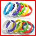 Newest fashional and cheapest chain personalized silicone bracelet 1
