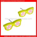 charming glasses design soft pvc earring vners for women 1