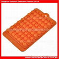 Promotion 63 cells silicone ice ball mould