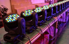 36x 3W RGBW LED Moving Head Beam