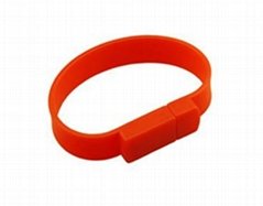 Silicone USB Wristband
